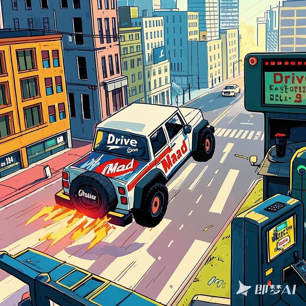 Choose Your Drive Mad Race Car